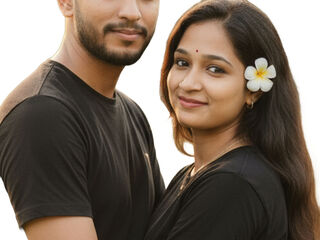 fucking cam couple liveshow ElizaRishabh