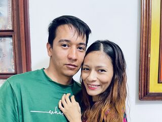 hot live couple fucking GabyAndHugo